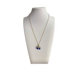 Elegant Blue Pendant Necklace